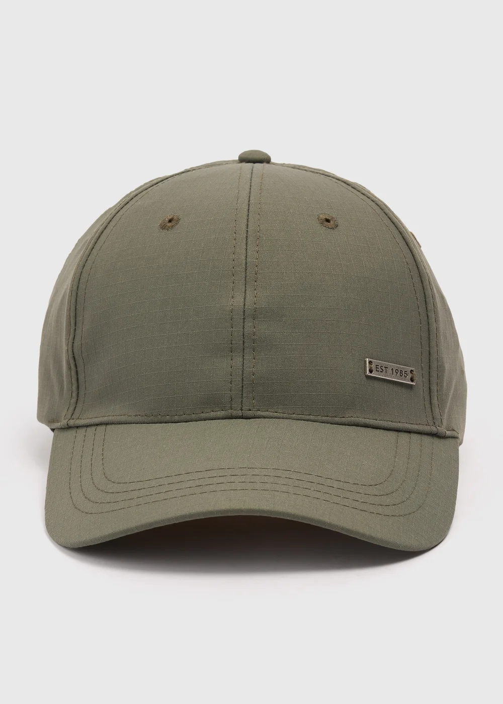 Khaki Ripstop Cap - One Size Image 1