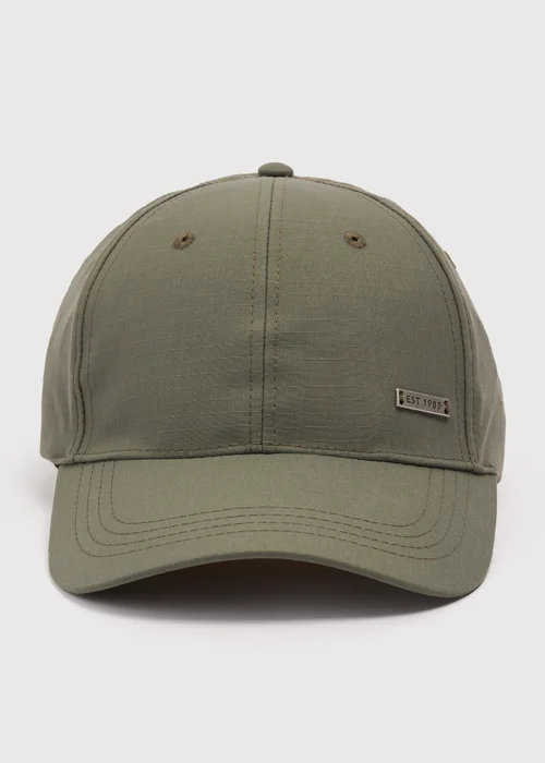 Khaki Ripstop Cap - One Size Image 1