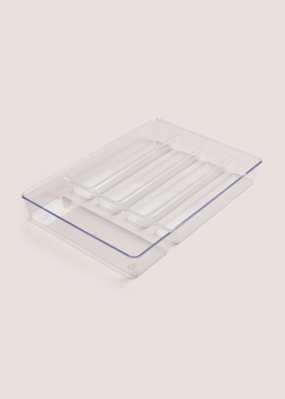 Clear cutlery organiser (35.5cm x25cm x4.5cm) Image 1