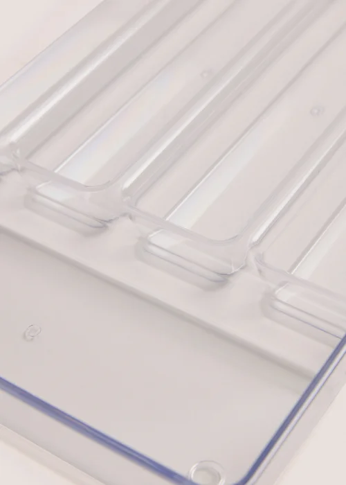 Clear cutlery organiser (35.5cm x25cm x4.5cm) Image 2