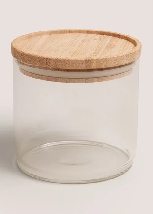 Stackable Glass Jar Image 1