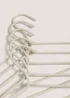 5 Pack Cream Fabric Hangers (34cm x 32cm) Image 2