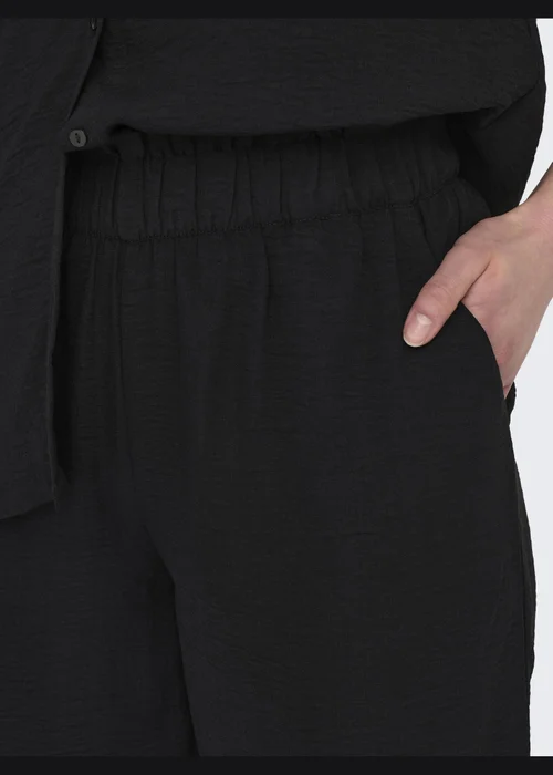 JDY Black Divya Wide Pants - 10 Image 2