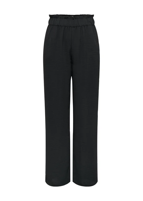 JDY Black Divya Wide Pants - 10 Image 3