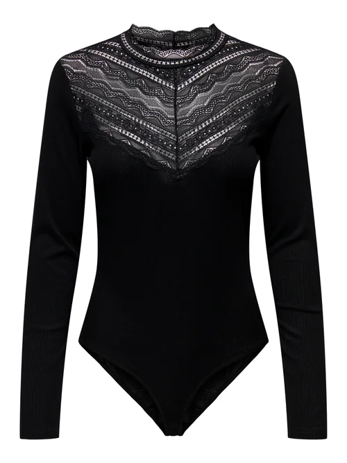 JDY Black Lace Bodysuit - 8 Image 5