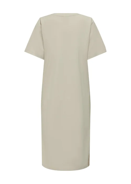 JDY Grey Geggo T-Shirt Midi Dress - 10 Image 7