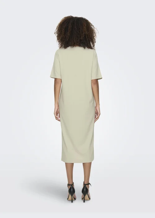 JDY Grey Geggo T-Shirt Midi Dress - 10 Image 2