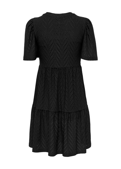 JDY Black Short Sleeve Carla Dress - 8 Image 3