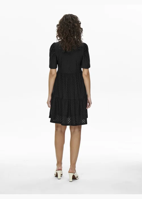 JDY Black Short Sleeve Carla Dress - 8 Image 4
