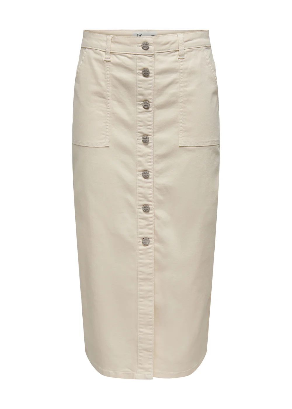 JDY Ecru Nora Pocket Skirt - 8 Image 3