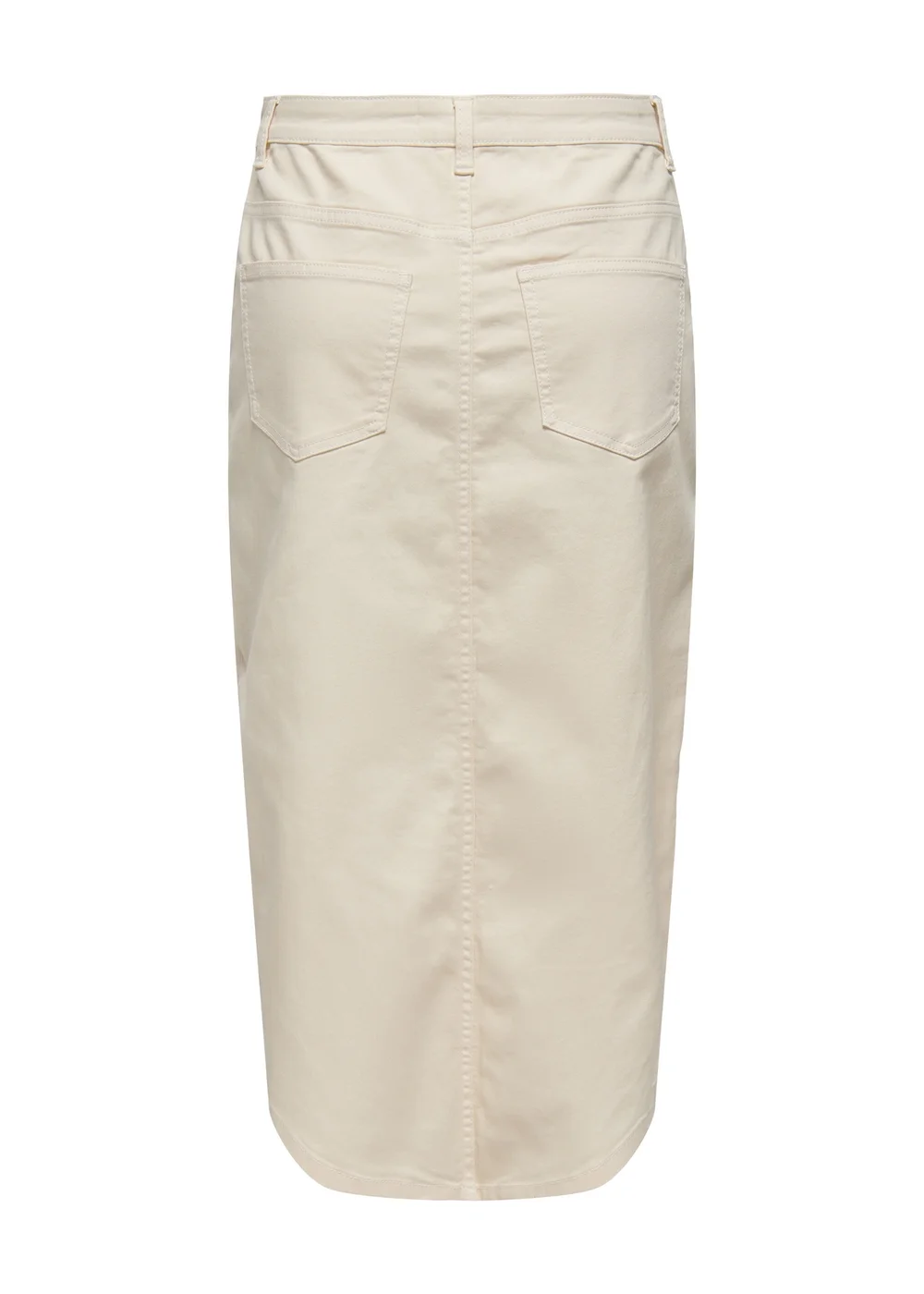 JDY Ecru Nora Pocket Skirt - 8 Image 4