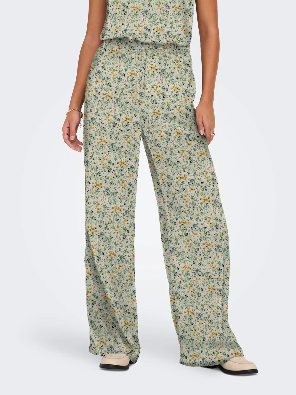 JDY Multicolour Nile Life Wide Pants - 8 Image 1