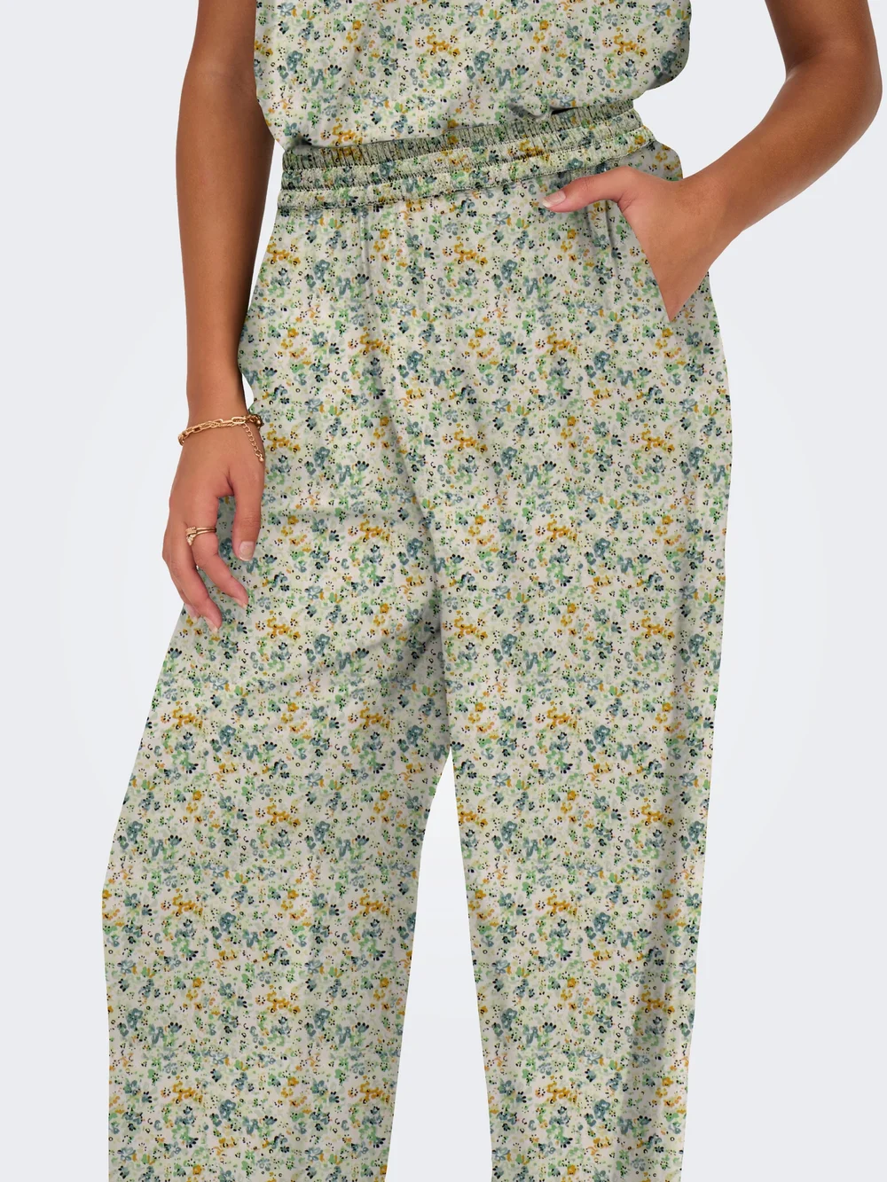 JDY Multicolour Nile Life Wide Pants - 8 Image 4