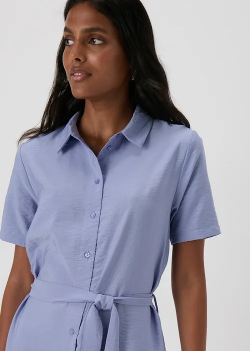JDY Pale Blue Soul Midi Shirt - 8 Image 3