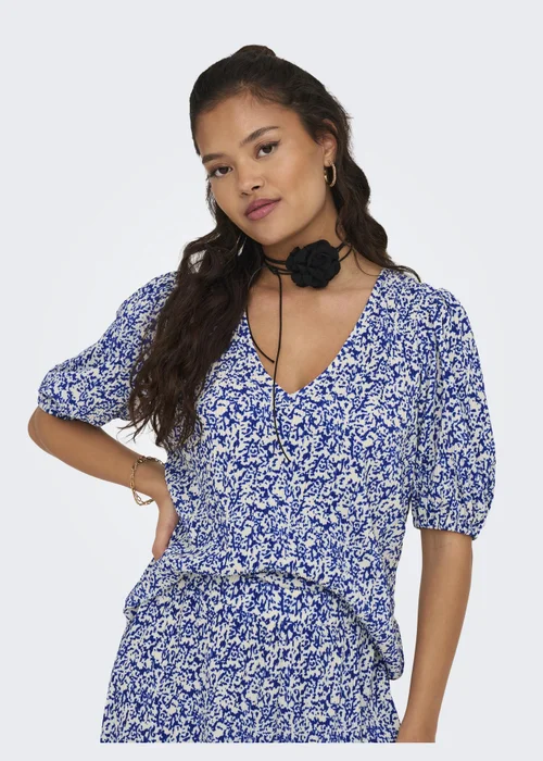 JDY Multicolour Plisse Top - 8 Image 3