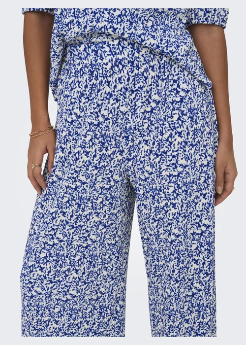 JDY Multicolour Plisse Pants - 8 Image 4