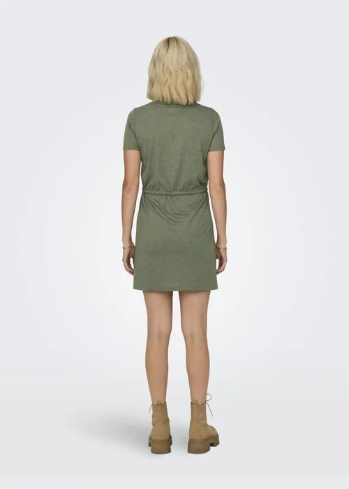 JDY Khaki Dalai String Dress - 8 Image 2
