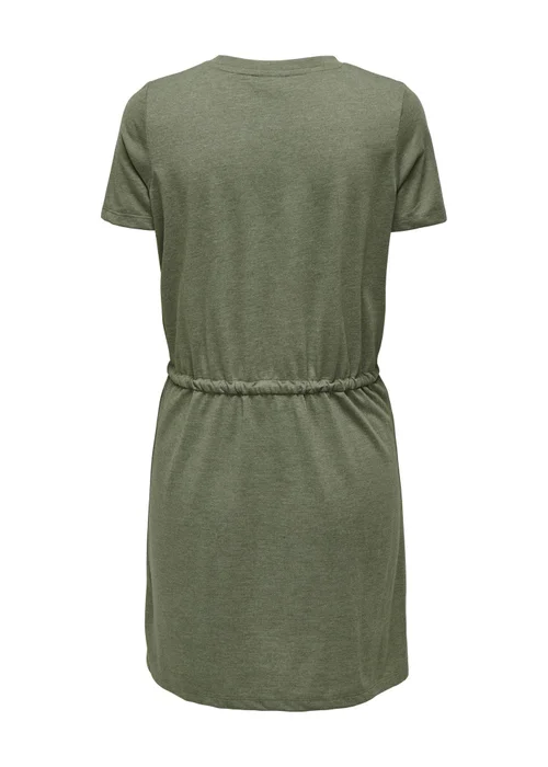 JDY Khaki Dalai String Dress - 8 Image 4