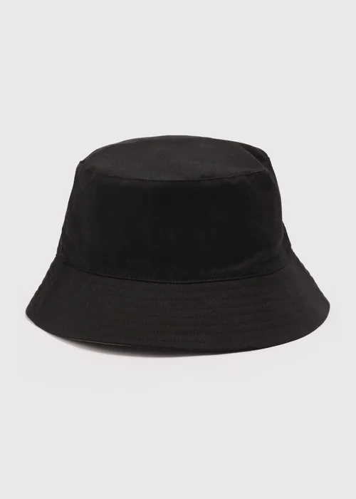 Black/Khaki Reversible Bucket Hat - Small/Medium Image 1