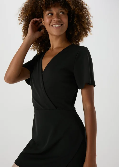 JDY Black Geggo Skort Playsuit - 16 Image 3