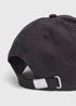 Black Plain Cap - One Size Image 2