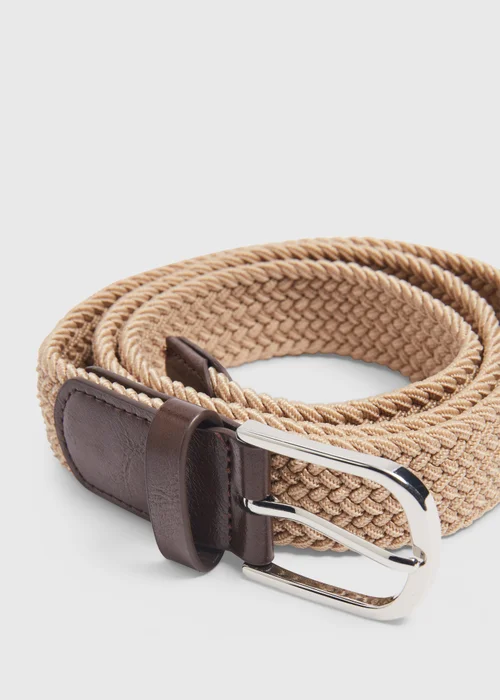 Stone Woven Stretch Belt - S Image 2