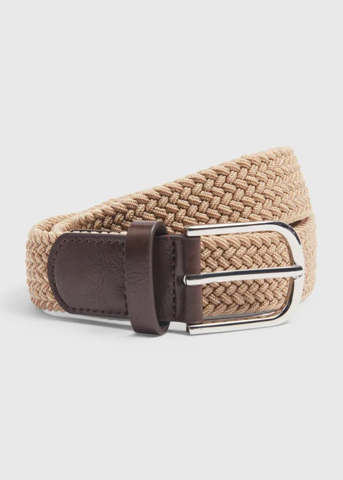 Stone Woven Stretch Belt - S Image 1