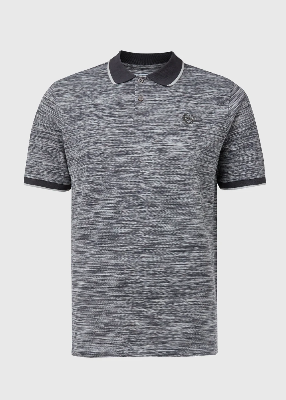 Charcoal Space Dye Polo - S Image 5