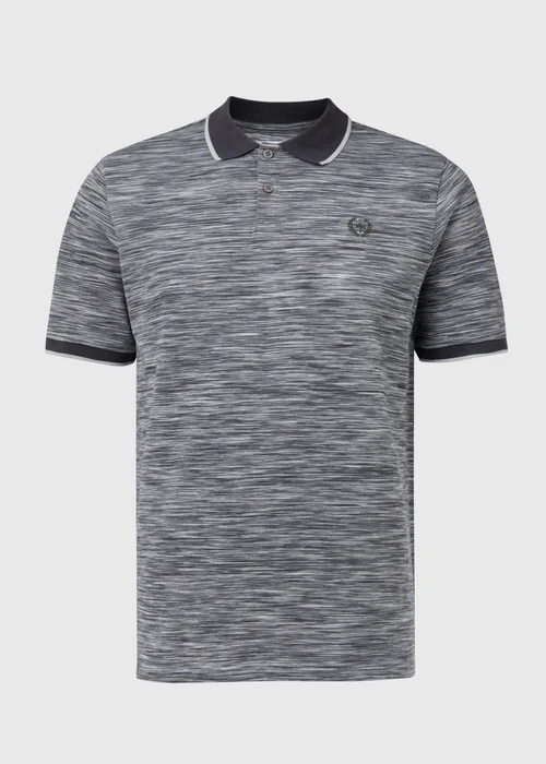 Charcoal Space Dye Polo - S Image 5
