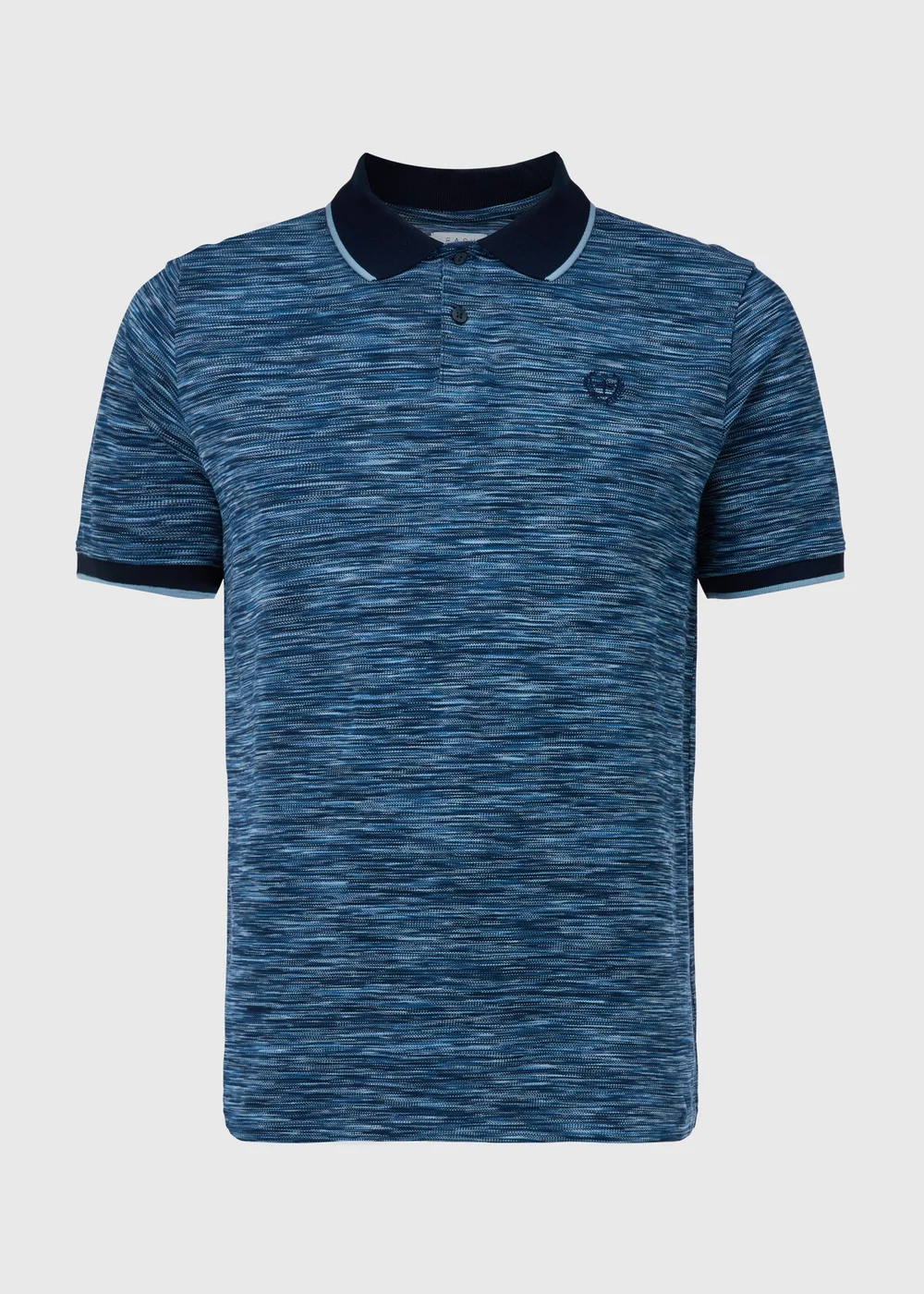 Navy Space Dye Polo - S Image 5
