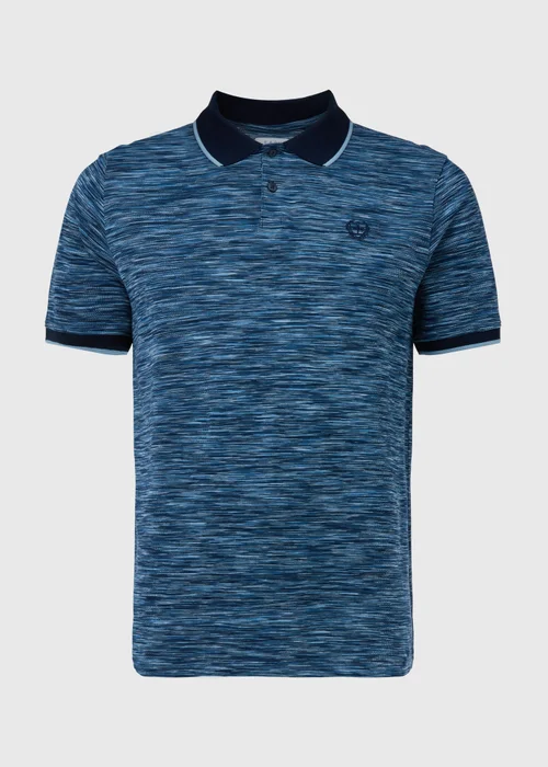Navy Space Dye Polo - S Image 5