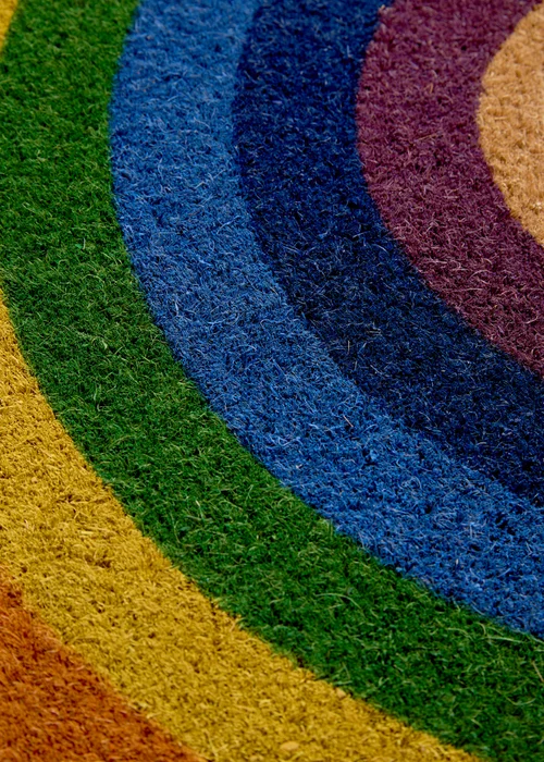 Rainbow Doormat (70cm x 40cm) Image 2