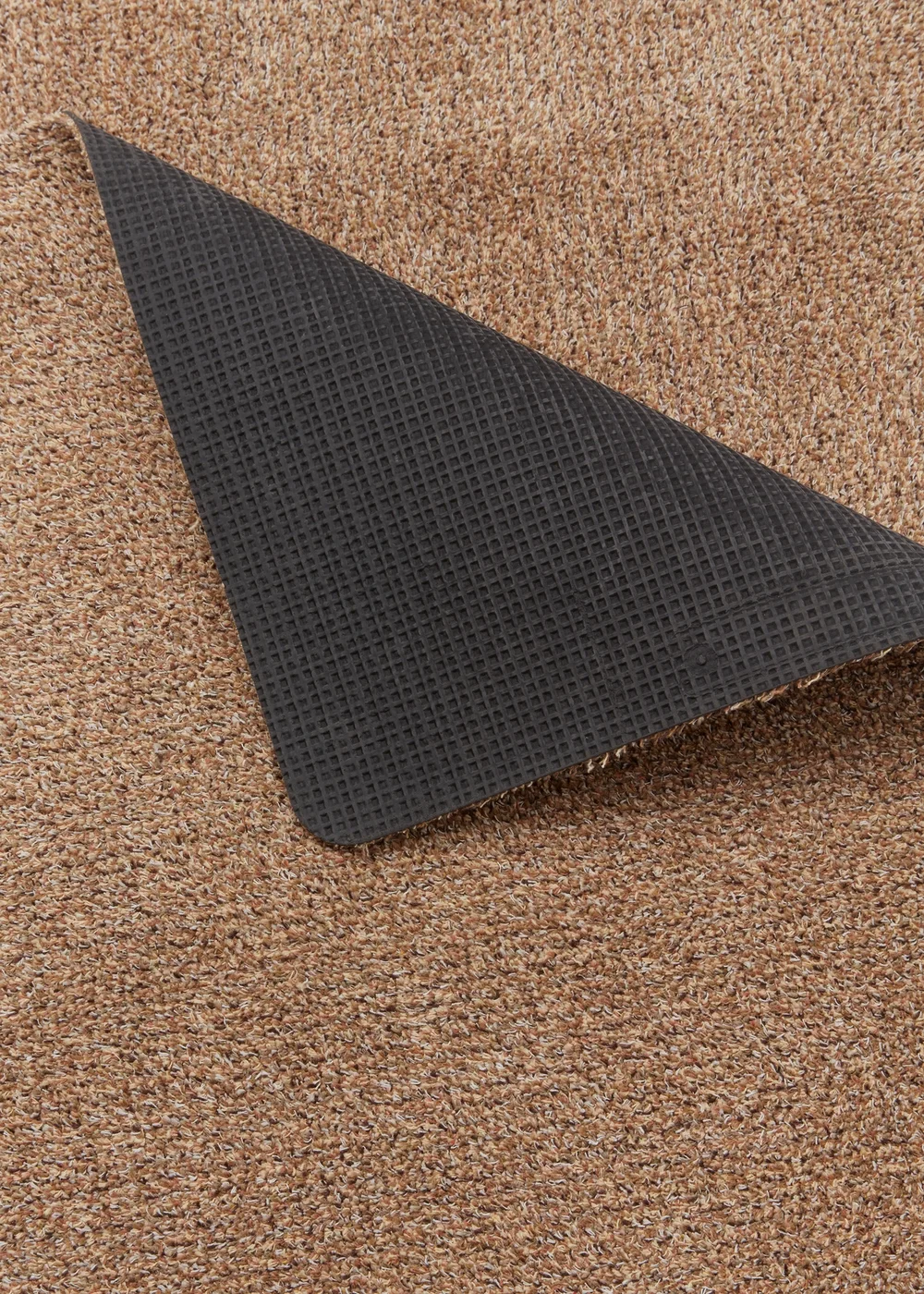 Brown Linen Plain Door Mat (80x95cm) Image 2
