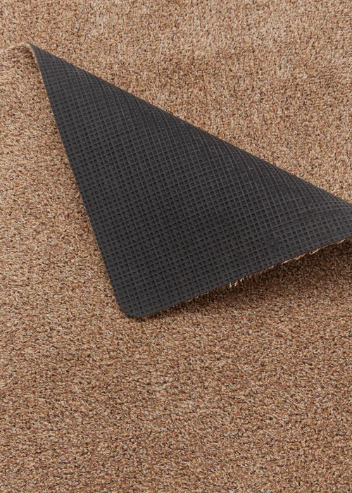 Brown Linen Plain Door Mat (50x150cm) Image 2