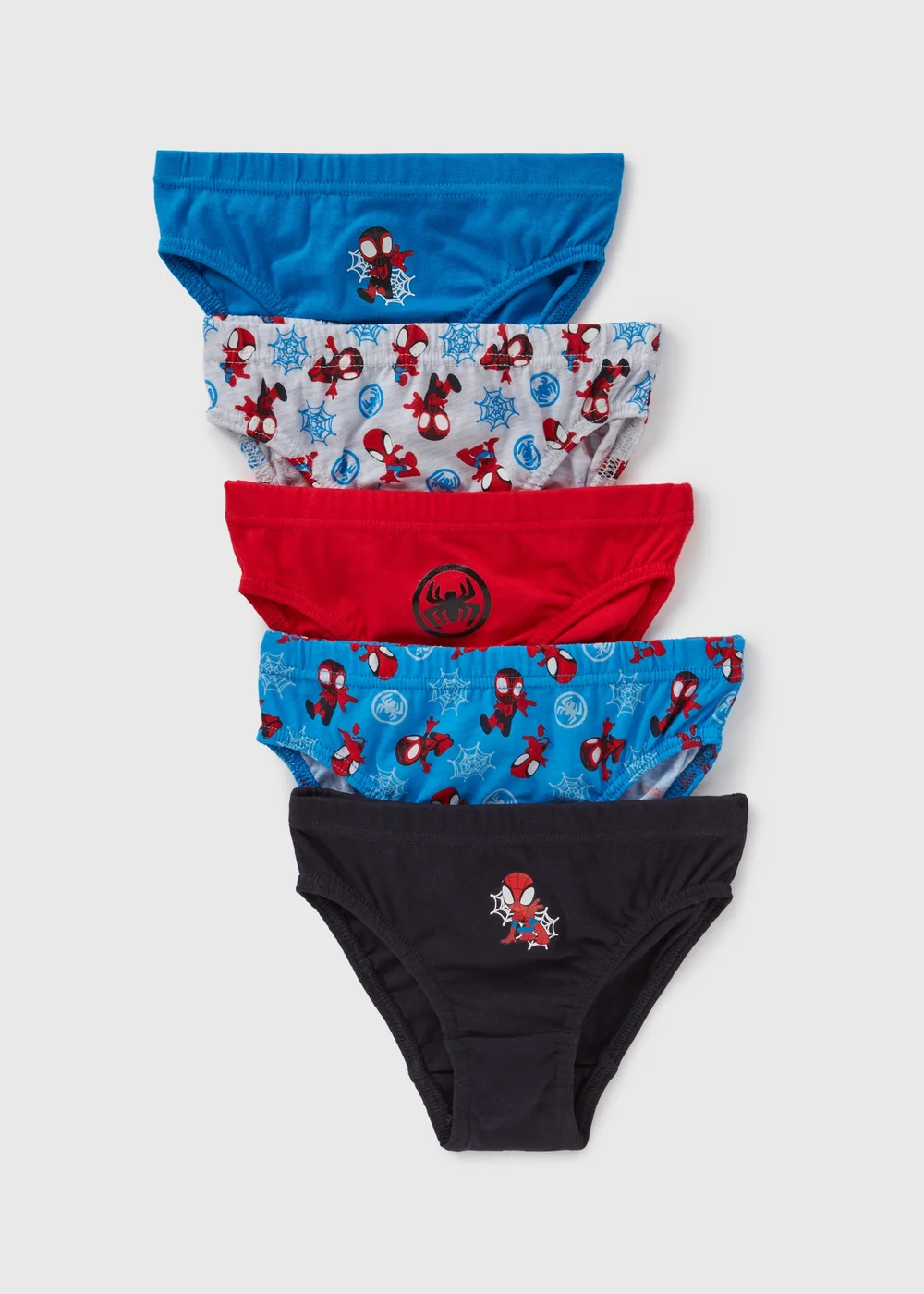 Marvel Boys 5 Pack Spidey Briefs (2-7yrs) - 2-3 Yrs Image 1