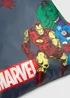 Marvel Kids Grey Avengers Drawstring Bag (43x34x2.5cm) - One Size Image 2