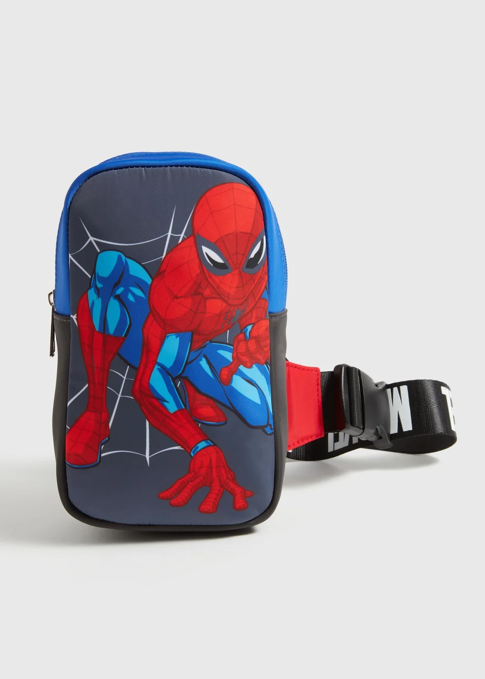 Marvel Kids Blue Spider-Man Chest Bag (20.5x12.5x6.5cm) - One Size Image 1