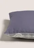 Indigo Jacquard Tile Design Cushion (43cm x 43cm) Image 2
