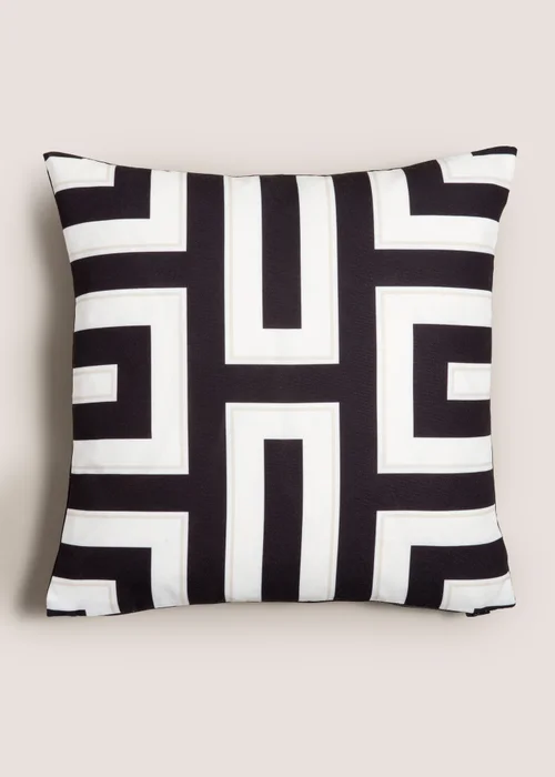 Printed Geo Cushion Image 1