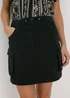 Black Cargo Mini Skirt - Size 8 Image 3