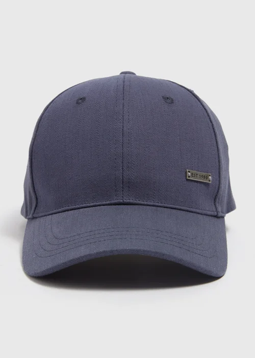 Grey Slub Cap - One Size Image 1