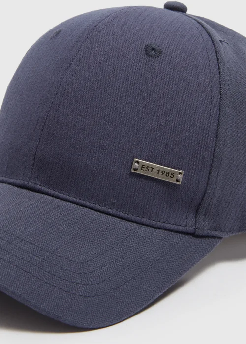 Grey Slub Cap - One Size Image 2