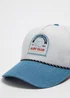 Ice Blue Contrast Surf Club Denim Baseball Cap - One Size Image 2