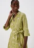 Et Vous Lime Shiffley 3/4 Sleeve Dress - 8 Image 3