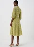 Et Vous Lime Shiffley 3/4 Sleeve Dress - 8 Image 2