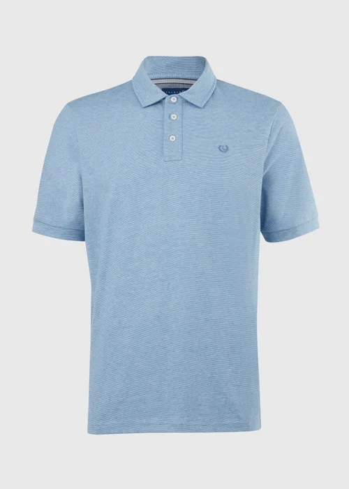 Lincoln Blue Tipped Polo Shirt - S Image 5