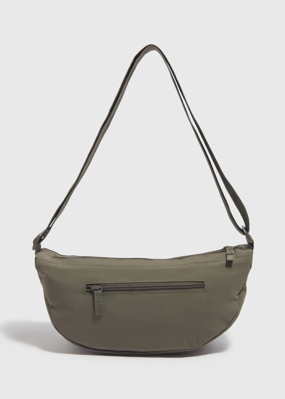 Khaki Cross Body Pouch Bag - One Size Image 3
