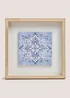 White Moroccan Art Wall Tile (30cm x 25cm x 30cm) Image 1