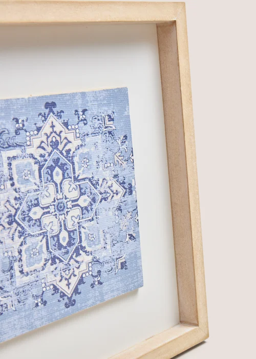 White Moroccan Art Wall Tile (30cm x 25cm x 30cm) Image 2