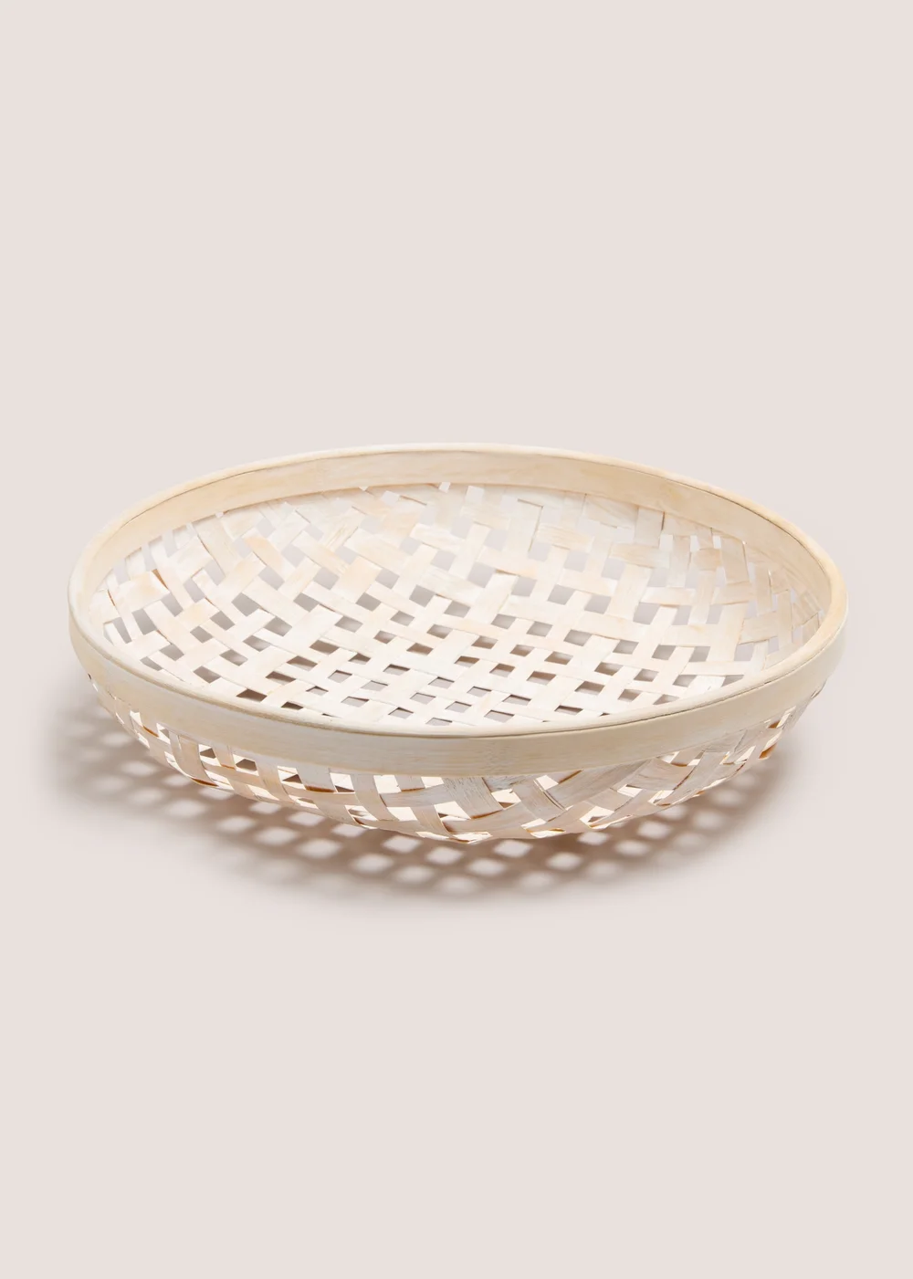 Natural Large Bamboo Tray Image 1